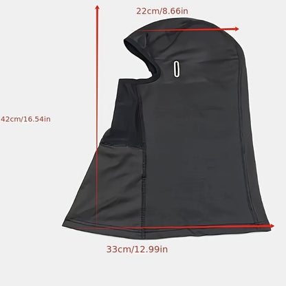 Breathable & Warm Motorcycle Riding Neck Gaiter • Adjustable Ear Loops • Full Face Coverage for Winter, Skiing, And Street Bikes • Skiing Accessory • Sleek Design • Flexible Fit NovaCart