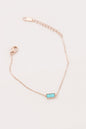 Beaming Bar Stone Bracelet | Rose Gold (14K) Shop Style & More | Fresh Looks, Everyday Deals & Free Shipping