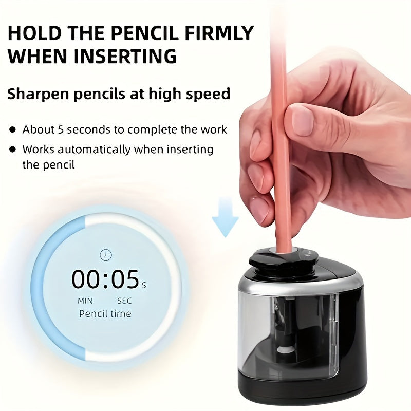 Electric Pencil Sharpener Desktop Automatic Office Stationery NovaCart