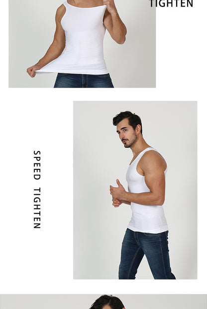 Men's Compression Body Shaper Tank Top, Slimming Vest NovaCart