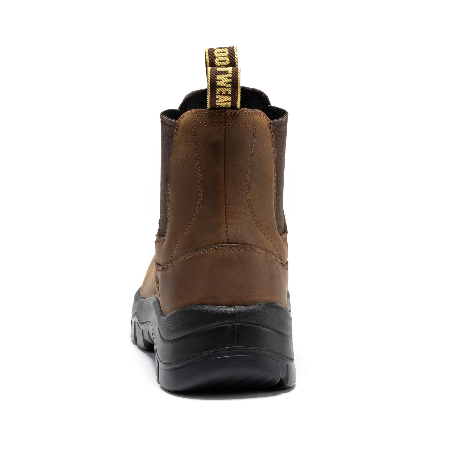 ROCKROOSTER Woodland Brown 6 inch Composite Toe Pull-on Leather Work Boots AK664 Rock Rooster Footwear Inc