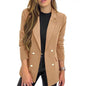 Casual Long Sleeve Lapel Button Autumn Coat FitiqueFit
