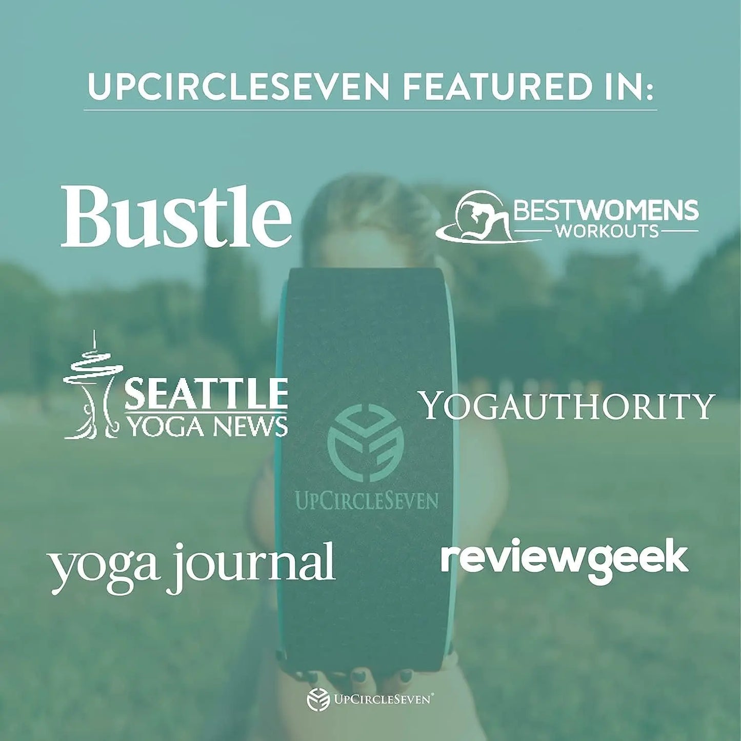 Back Roller & Yoga Wheel - Relieve Lower & Upper Back Pain & Stiffness - Therapeutically Stretch, Mobilize & Decompress Your Spine - Increase Mobility, Flexibility & Alignment