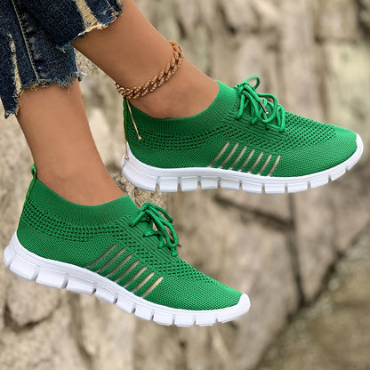 Flying Weave Casual Sneakers, Women Shoes NovaCart