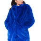 Winter Warm Plush Loose Coat, Casual Long Sleeve Fashion Teddy Outerwear, Women's Clothing NovaCart