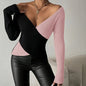 Women's Elegant V-Neck Cross Front Sweater FitiqueFit
