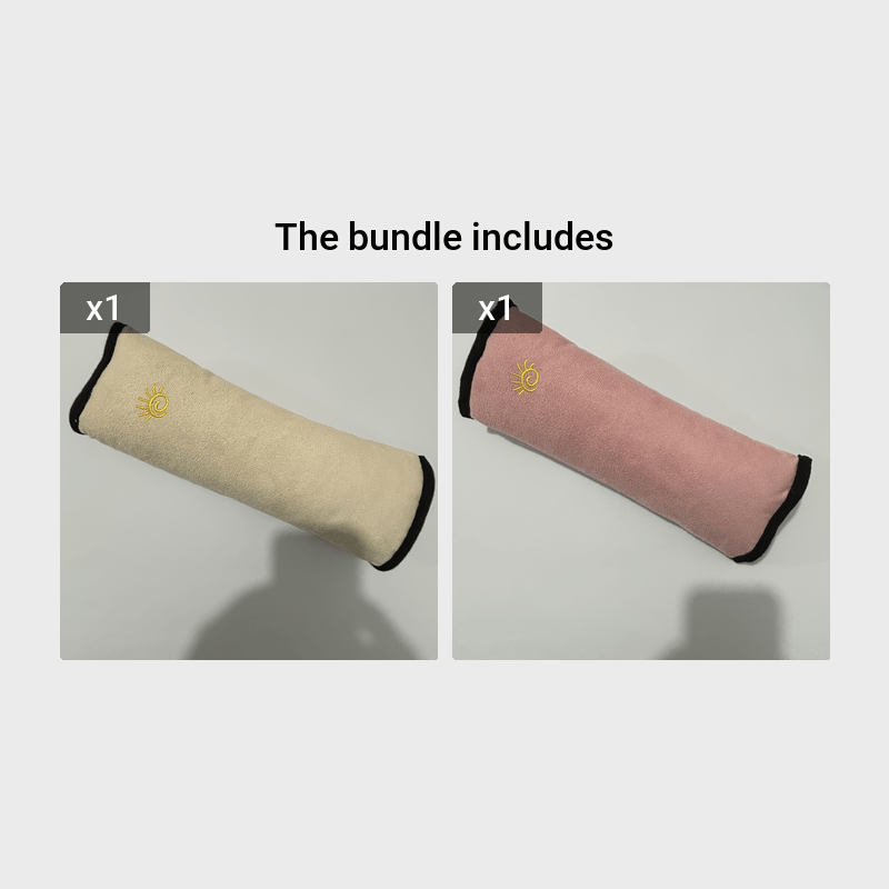 1pc Car Automotive Seat Belt Cover Shoulder Cover Seat Belt Holder Cute Lengthened And Thickened Plush Safety Belt Shoulder Cover, Car Safety Shoulder Guard, Seat Belt Adjustment Retainer, Anti-Strangle Neck Seat Belt NovaCart