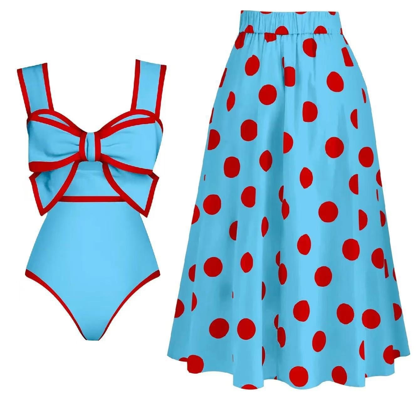 Bikini Suit Skirt Conservative Swimwear Women Grayceful LLC