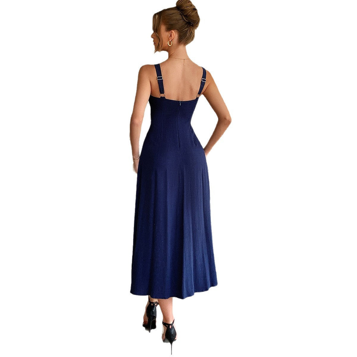 Leisure Vacation Style  Sling Dress Grayceful LLC