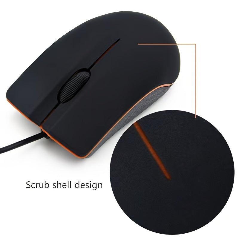 USB Wired Game Mouse Mice for PC Laptop Computer Small Mouse NovaCart