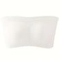 Plus Size Double-Layer Anti-See-Through Base Layer Tube Top Bra with Padded Cups, Wire-Free, and Underwire-Free NovaCart