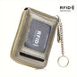 [RFID Credit Card Holder] Casual RFID Credit Card Holder, Multi-compartment Wallet - Simple Zip Around Card Case NovaCart