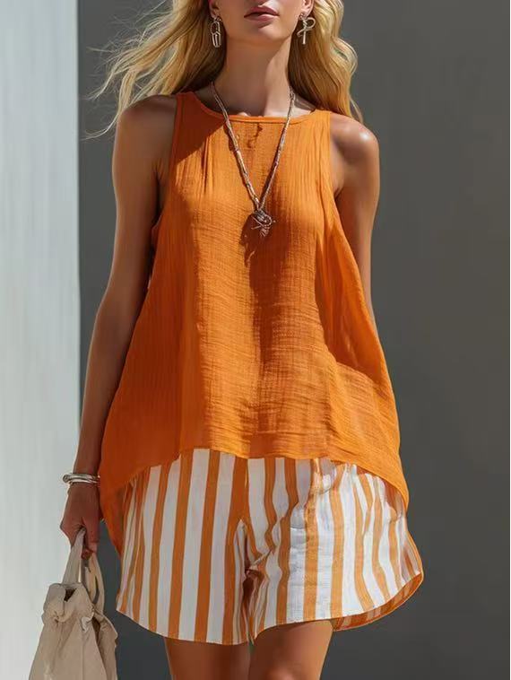 Women's V-Neck Long-Sleeve Loose-Fit Button-Up Shirt FitiqueFit