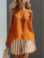 Women's V-Neck Long-Sleeve Loose-Fit Button-Up Shirt FitiqueFit