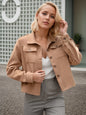 Women’s Plus Size Flannel Jacket FitiqueFit