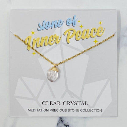 Meditation Semi-Precious Stone Pendant Necklace Shop Style & More | Fresh Looks, Everyday Deals & Free Shipping