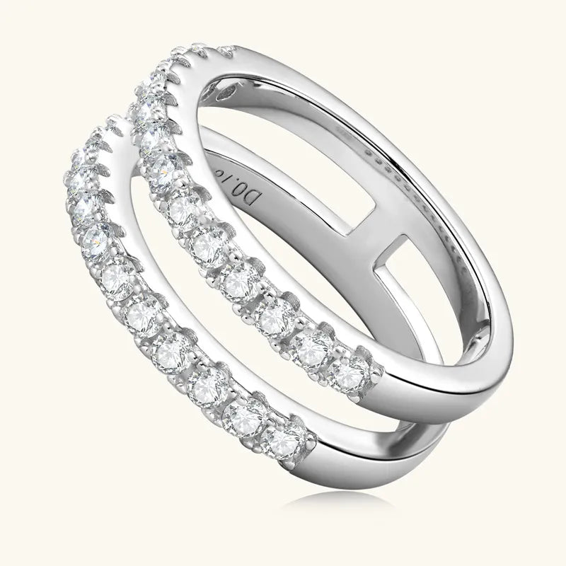 Halo Flame Rings Ivory Embers