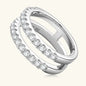 Halo Flame Rings Ivory Embers