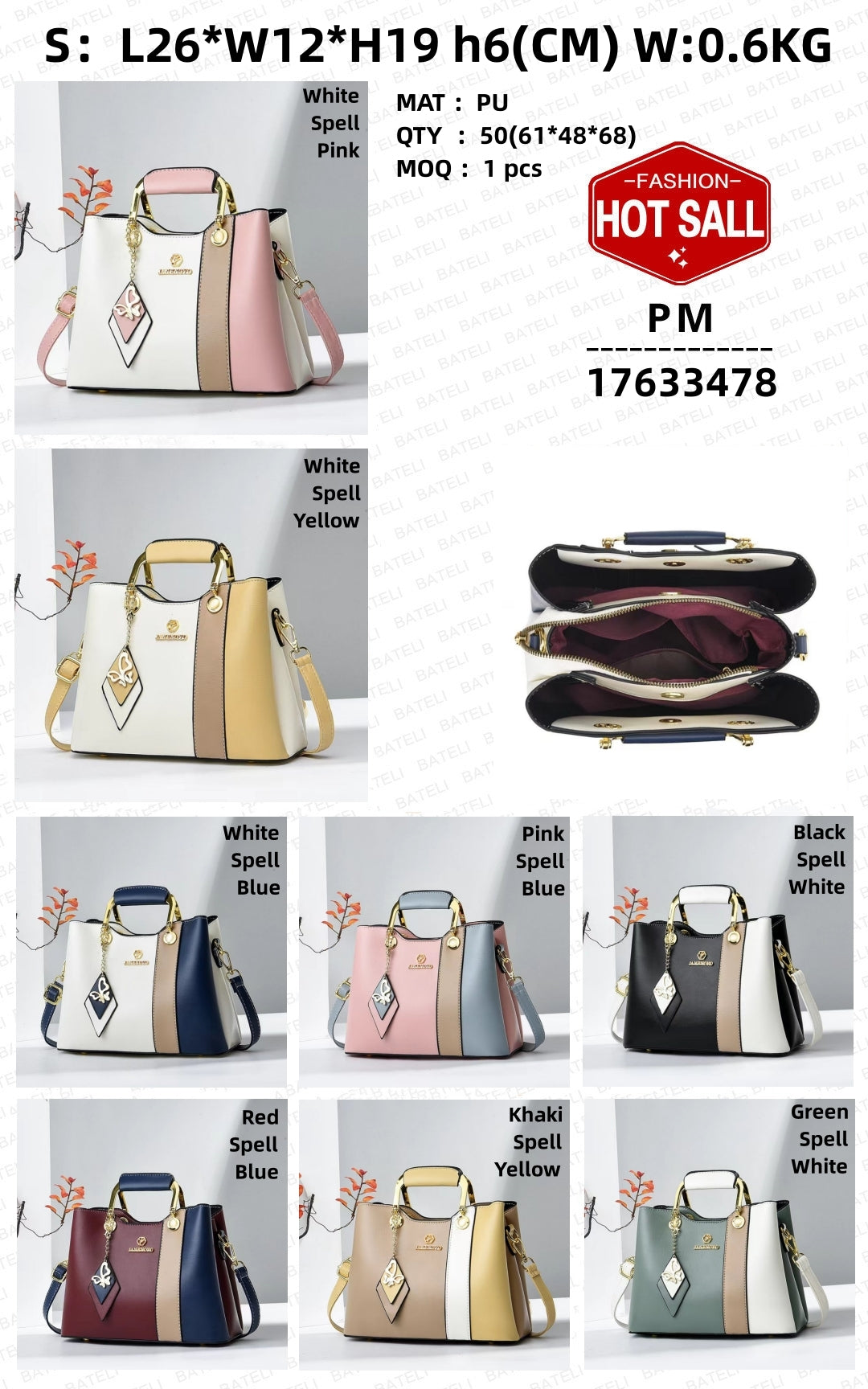 Single Shoulder Handheld Crossbody Bag See size chart under “more details” The Fashion Celestial