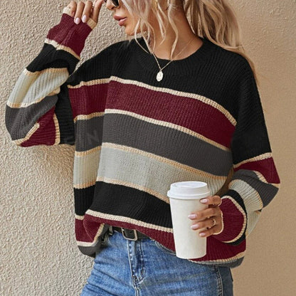 Women’s Striped Sweater FitiqueFit