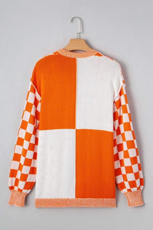 Checker Open Front Drop Shoulder Cardigan Shop Style & More | Fresh Looks, Everyday Deals & Free Shipping