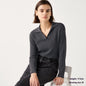 Women’s Ribbed Half-Open Collar Sweater FitiqueFit