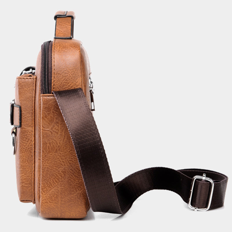 Men's Single-Shoulder Bag, Crossbody Bag, Business Messenger Bag, Shoulder Bag, Handbag, Casual Bag for Men NovaCart