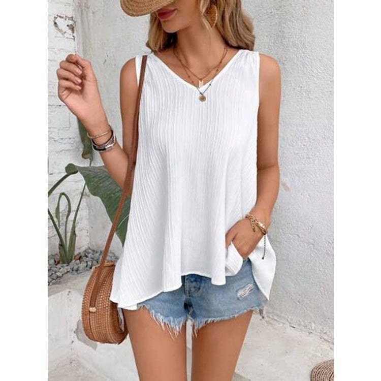 Women’s Feather Print V-Neck Camisole FitiqueFit