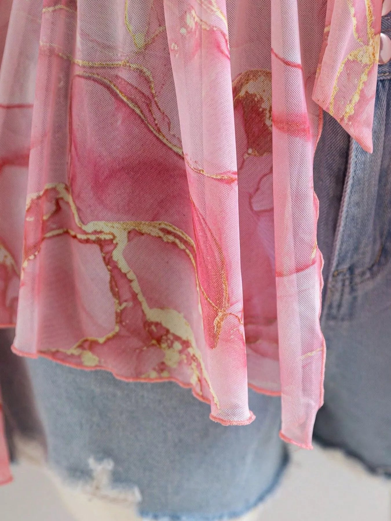 Plus Size Floral Print Chiffon Blouse New Era Fashion LLc