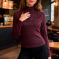 Elegant Slim-Fit Base Layer Knit Top For Women New Era Fashion LLc