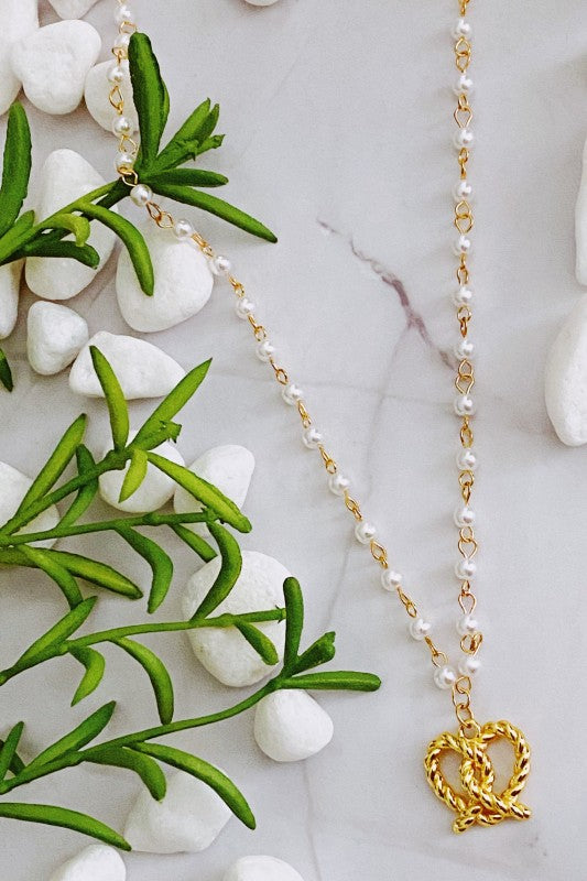 Pretzel Love Pendant Necklace Shop Style & More | Fresh Looks, Everyday Deals & Free Shipping