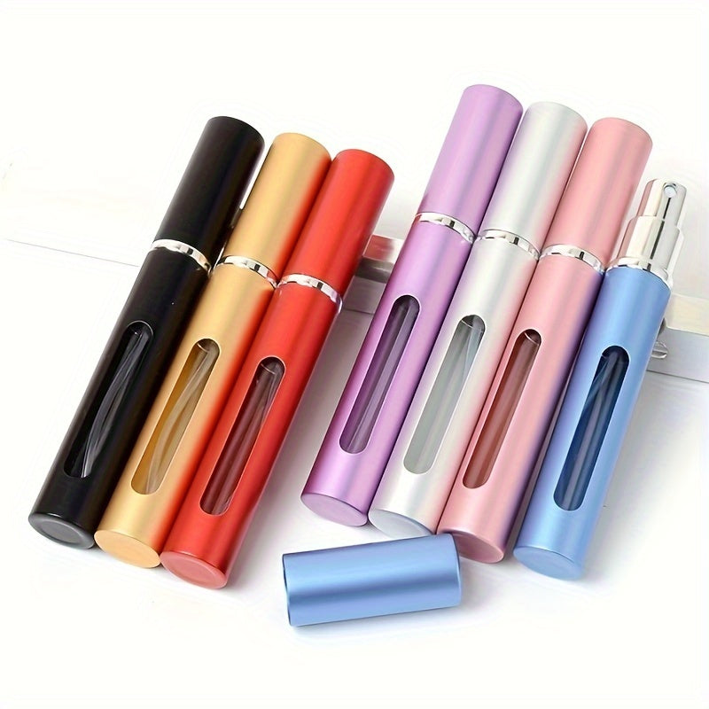 MUB Cosmetics Bottle, Ultra Fine Spray Perfume Bottled 5ml, Portable Travel Sample Empty Bottle, Fine Press Design, Material NovaCart