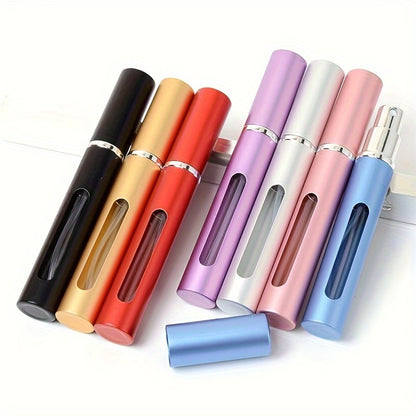 MUB Cosmetics Bottle, Ultra Fine Spray Perfume Bottled 5ml, Portable Travel Sample Empty Bottle, Fine Press Design, Material NovaCart
