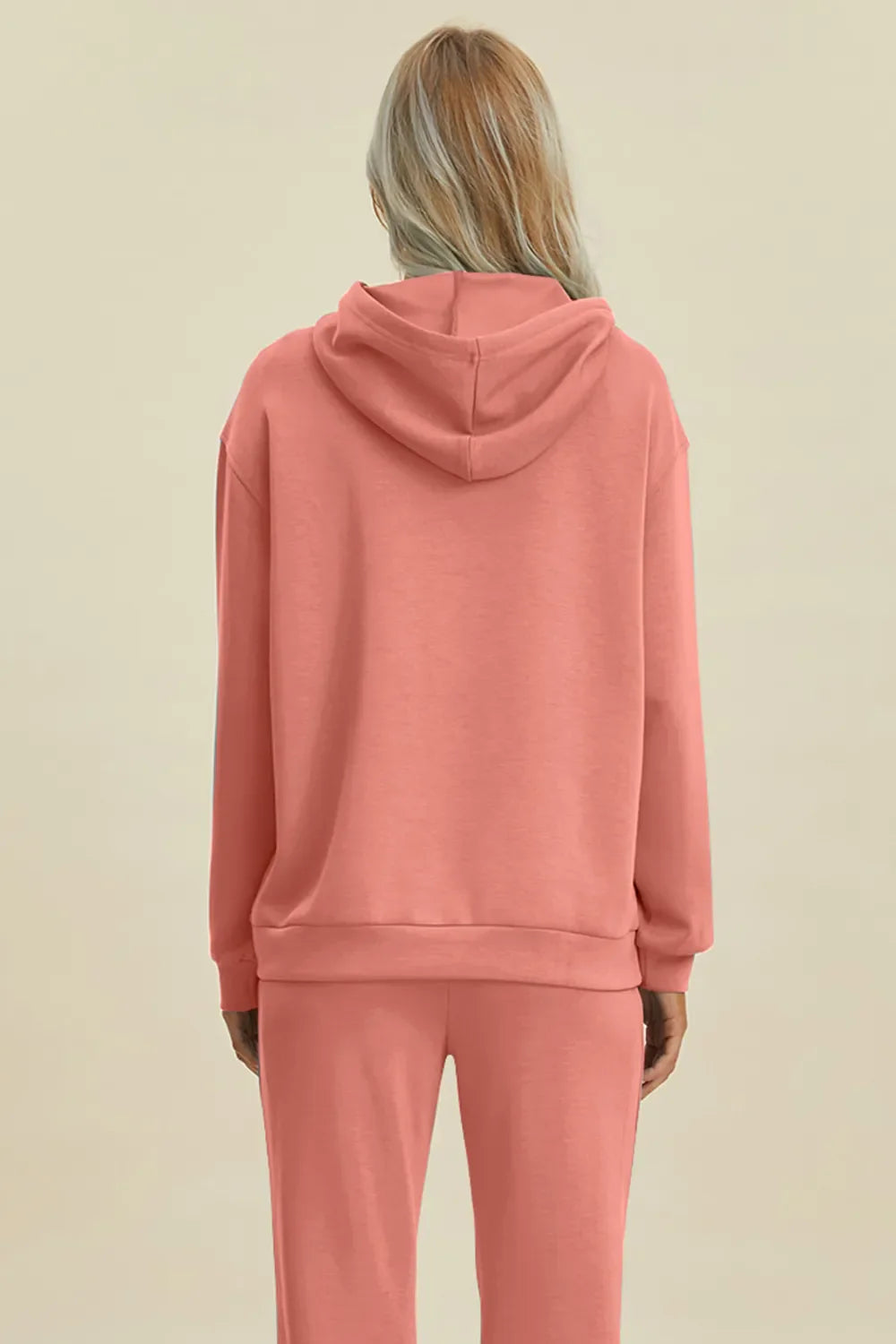 Basic Bae Full Size Air Scuba Drawstring Long Sleeve Hoodie with Kangaroo Pocket West2East Surf