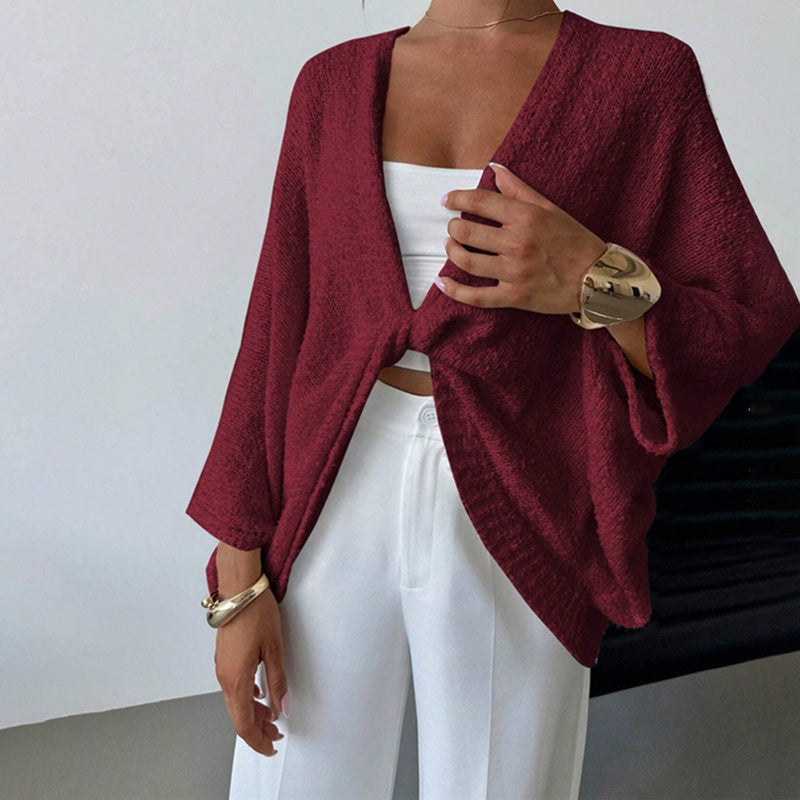 Women’s Criss Cross Knit Sweater FitiqueFit