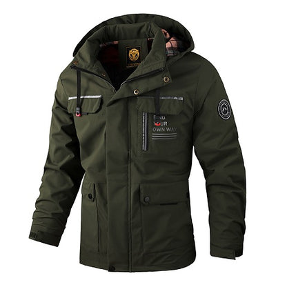 Spring and Summer Men's Fashion Casual Windbreaker Pilot Jacket Outdoor Sports Jacket NovaCart