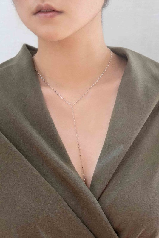 Chain Lariat Necklace | Silver (sterl.) Shop Style & More | Fresh Looks, Everyday Deals & Free Shipping