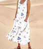 Women's Elegant Floral Print Two-Piece Set – Round Neck Top & Pants FitiqueFit