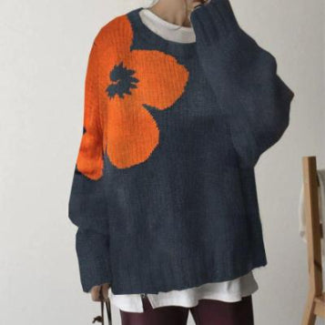 Women’s Fashionable Pullover Sweater Top | Cozy Everyday Knit FitiqueFit