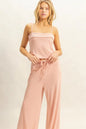 HYFVE Rib Knit Cami Top and Pants Set West2East Surf