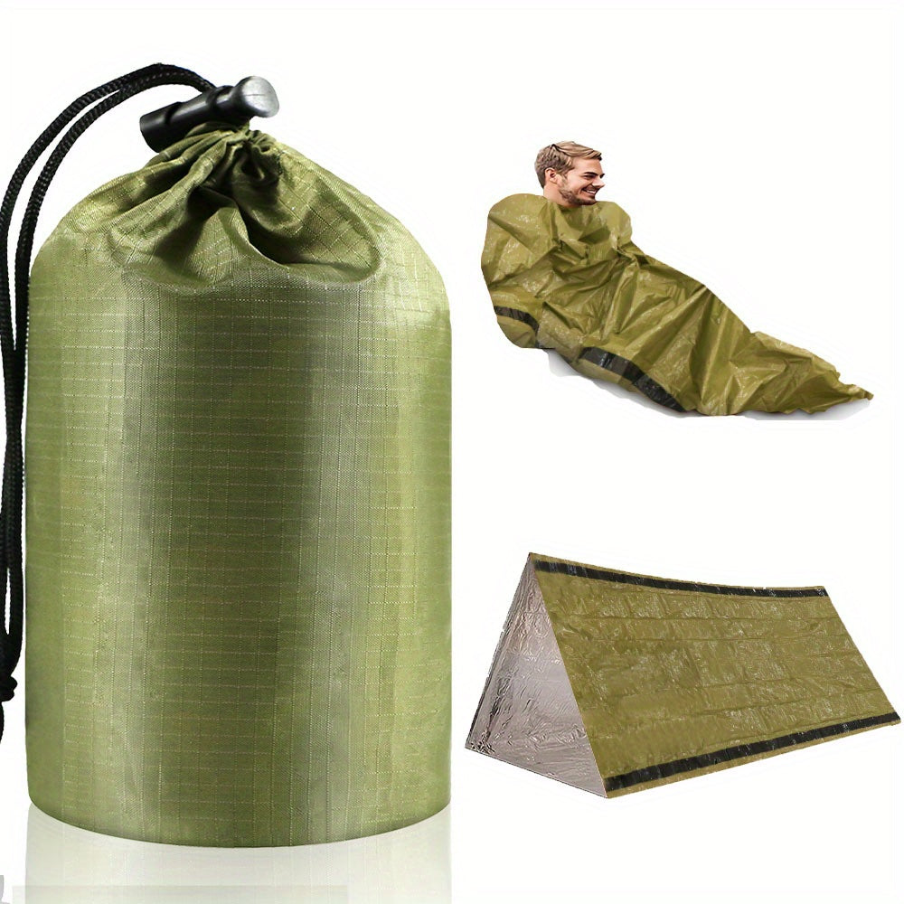 1/2pcs Outdoor Sleeping Bag, Emergency Camping Hiking Sleeping Bag,, High Quality, Low Negative Reviews NovaCart