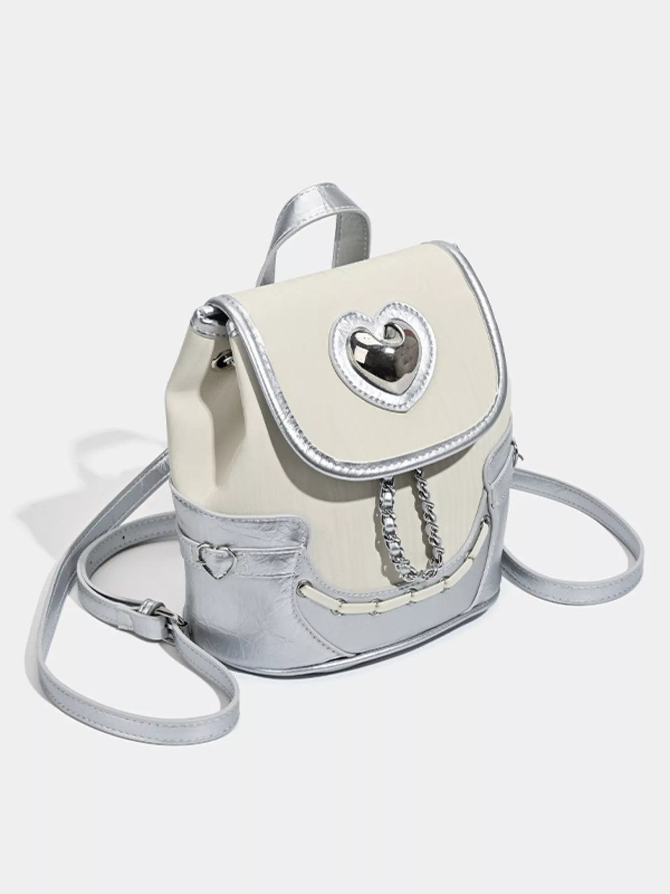 Heart Flap Backpack Bag New Era Fashion LLc