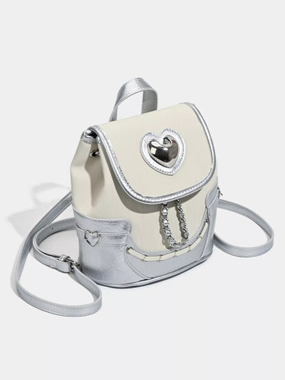 Heart Flap Backpack Bag New Era Fashion LLc