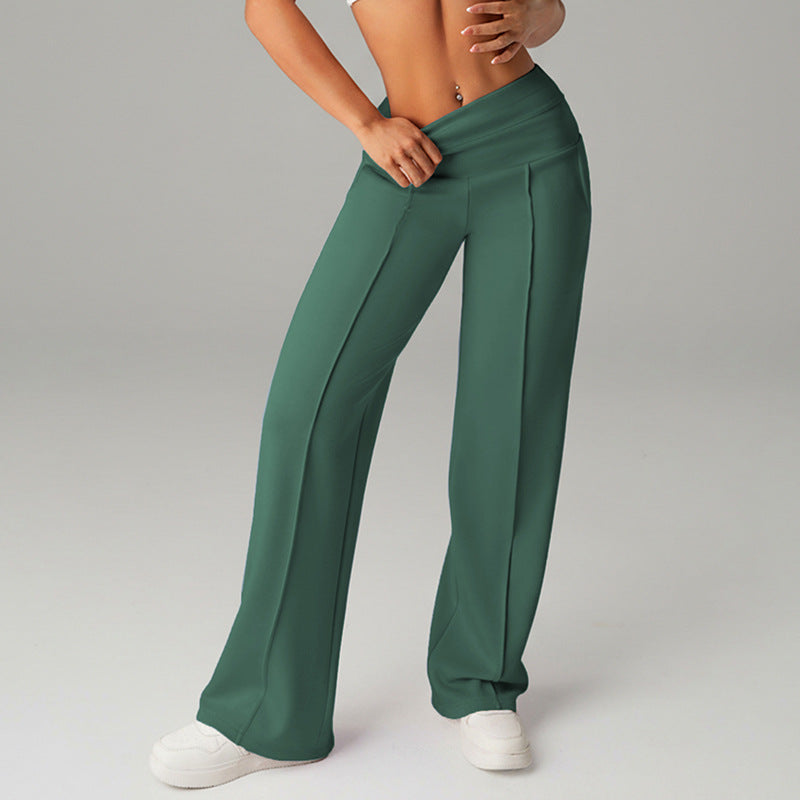 High Waisted Loose Fitting Wide Leg Women’s Sweatpants FitiqueFit