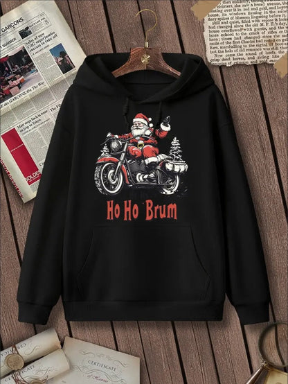 Christmas Cyberpunk Hoodie – Retro Funny Graphic Sweatshirt FitiqueFit