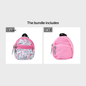 For LABUBU 11.81inch Doll 1/6 BJD Doll Mini Bag Backpack Mini Doll Bag Doll House Decoration Toy Accessories For Gifts Halloween, Christmas Gift NovaCart