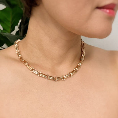 Double Links Linked Chain Necklace Shop Style & More | Fresh Looks, Everyday Deals & Free Shipping