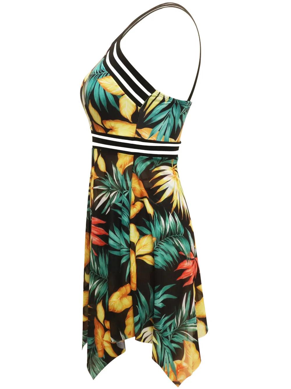 Cutout Printed Two-Piece Swim Set New Era Fashion LLc