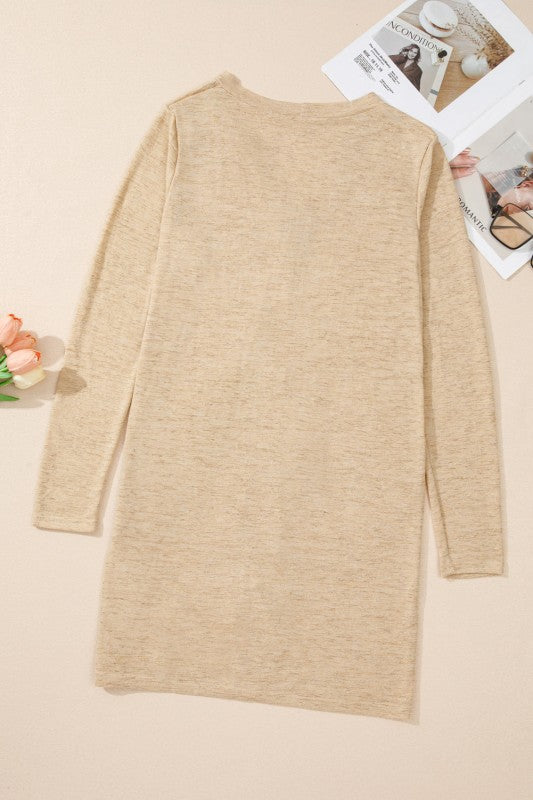 Solid Open-Front Buttoned Cardigan Shop Style & More | Fresh Looks, Everyday Deals & Free Shipping