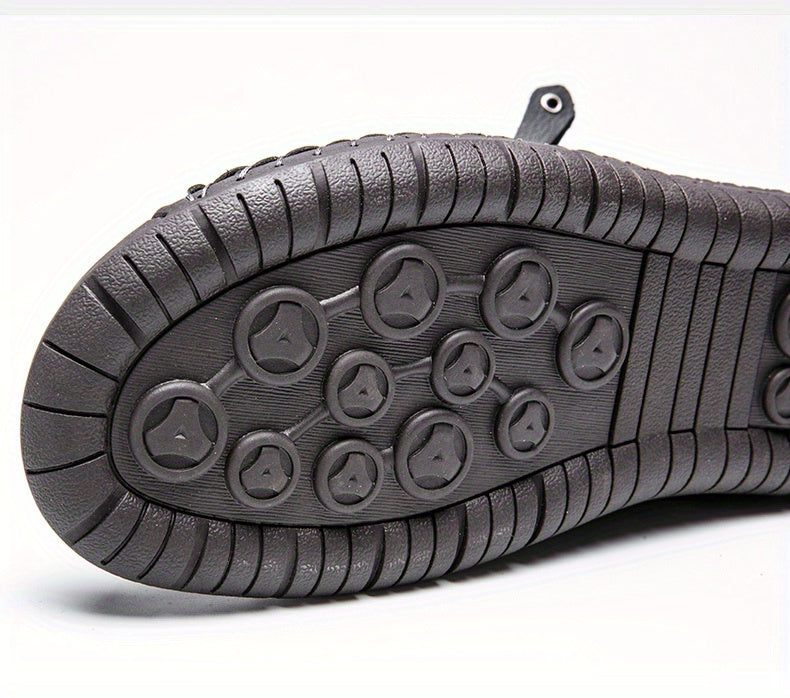 Men's Handmade PU Boots with Zipper, Casual NovaCart